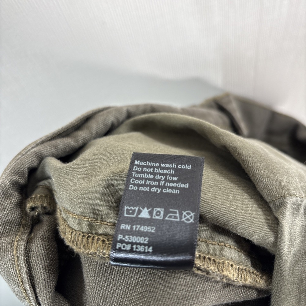 Proof Rover Pants Mens 34x32 Green Slim Fit Huckberry Stretch Canvas Straight - Picture 9 of 10